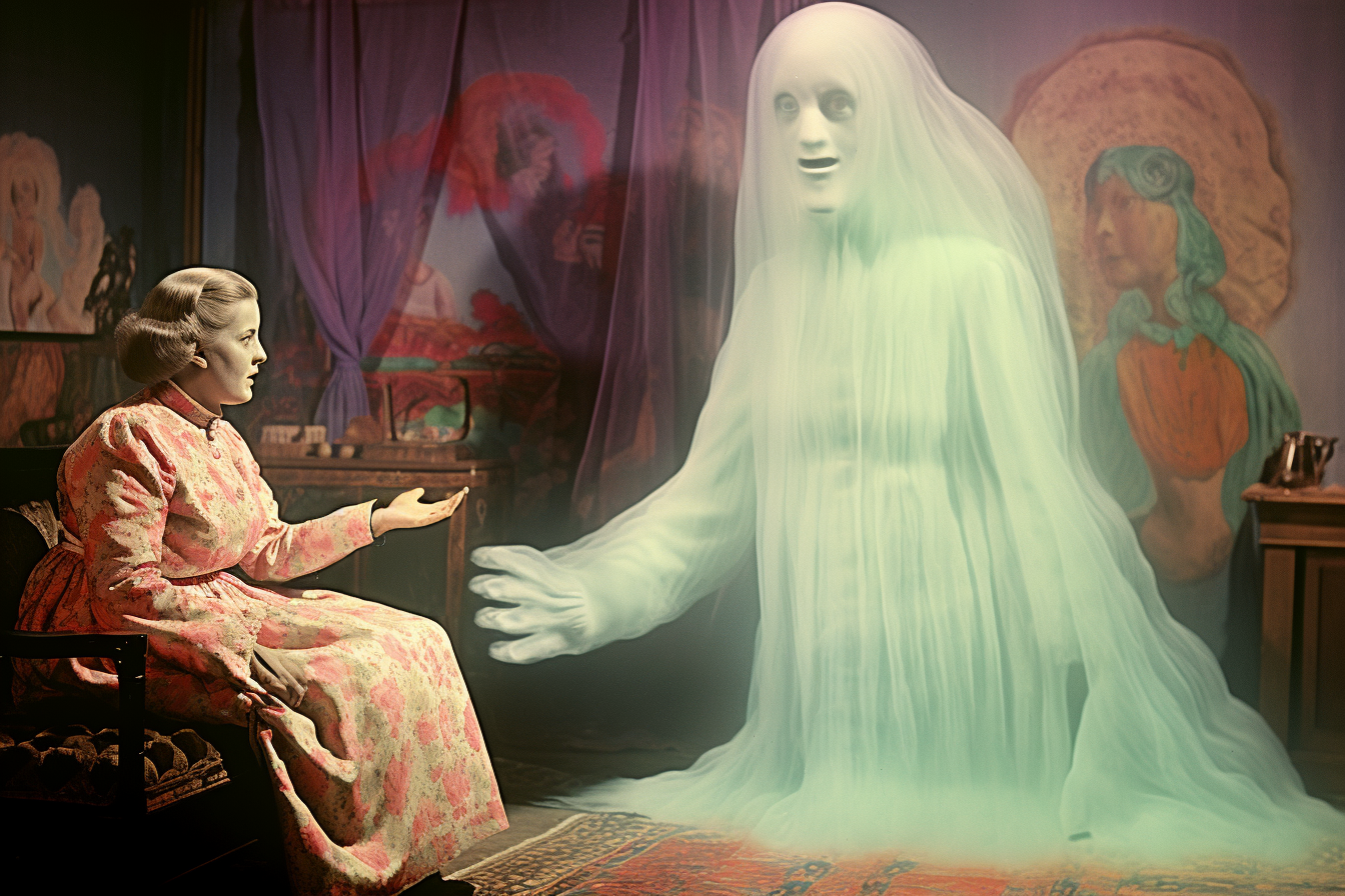 Haunted hand out print