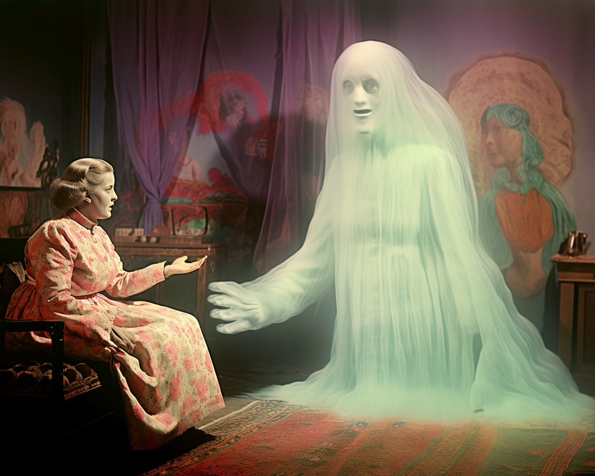 Haunted hand out print