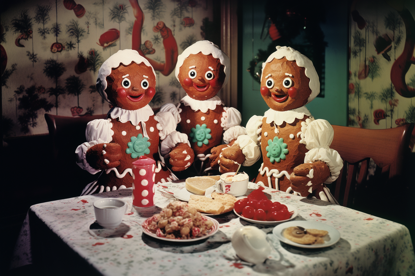 Gingerbread crew print