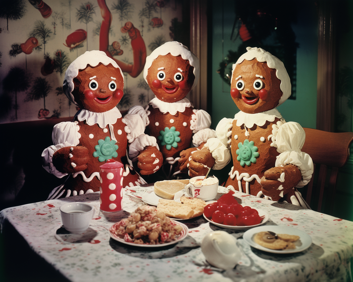 Gingerbread crew print