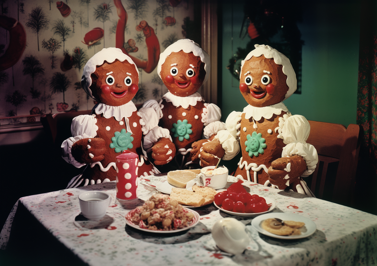 Gingerbread crew print