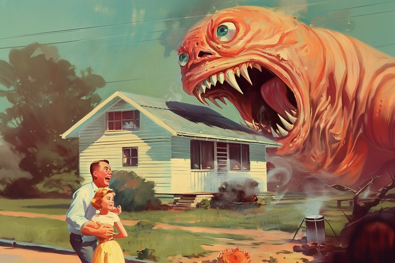 There goes the neighborhood print