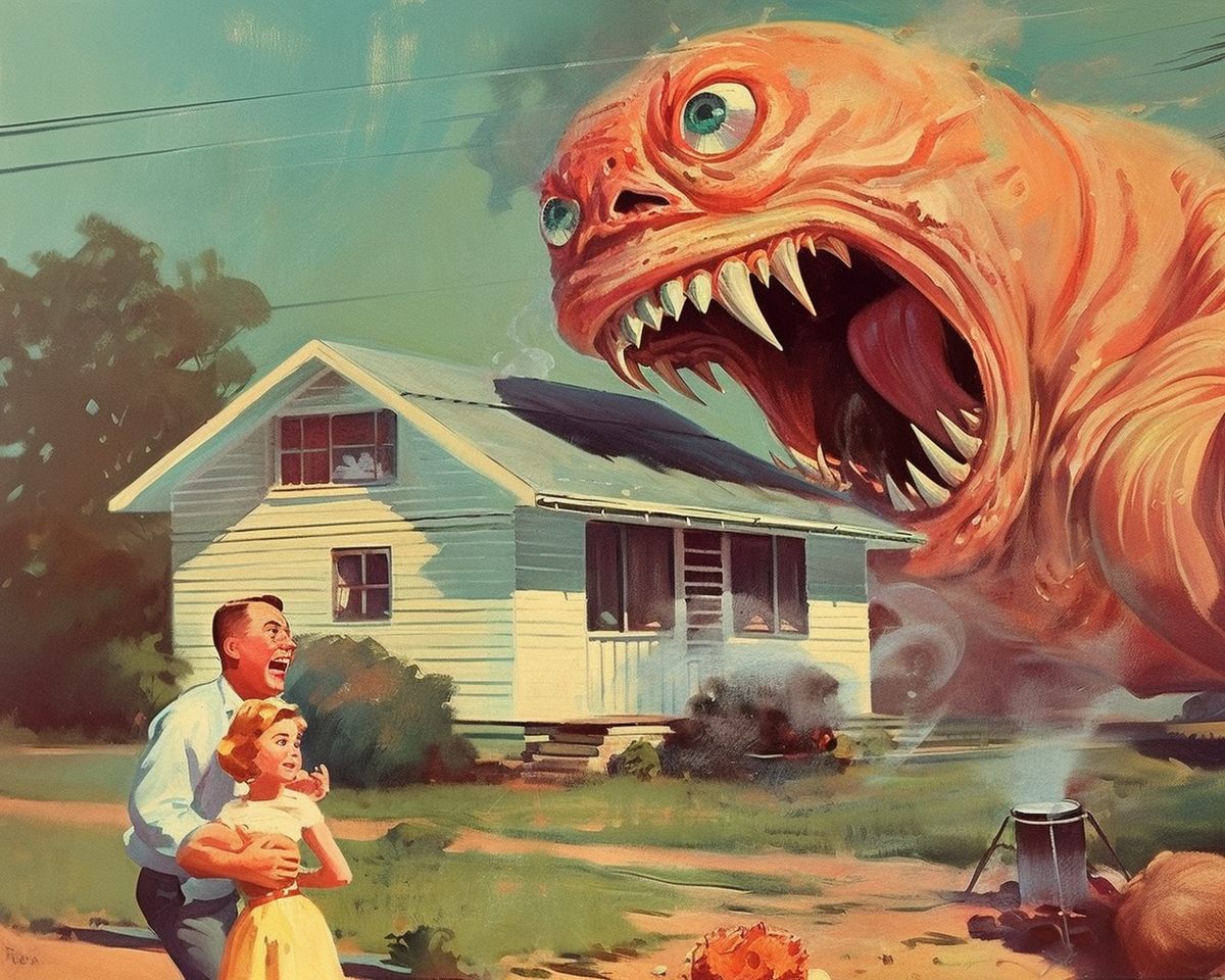 There goes the neighborhood print