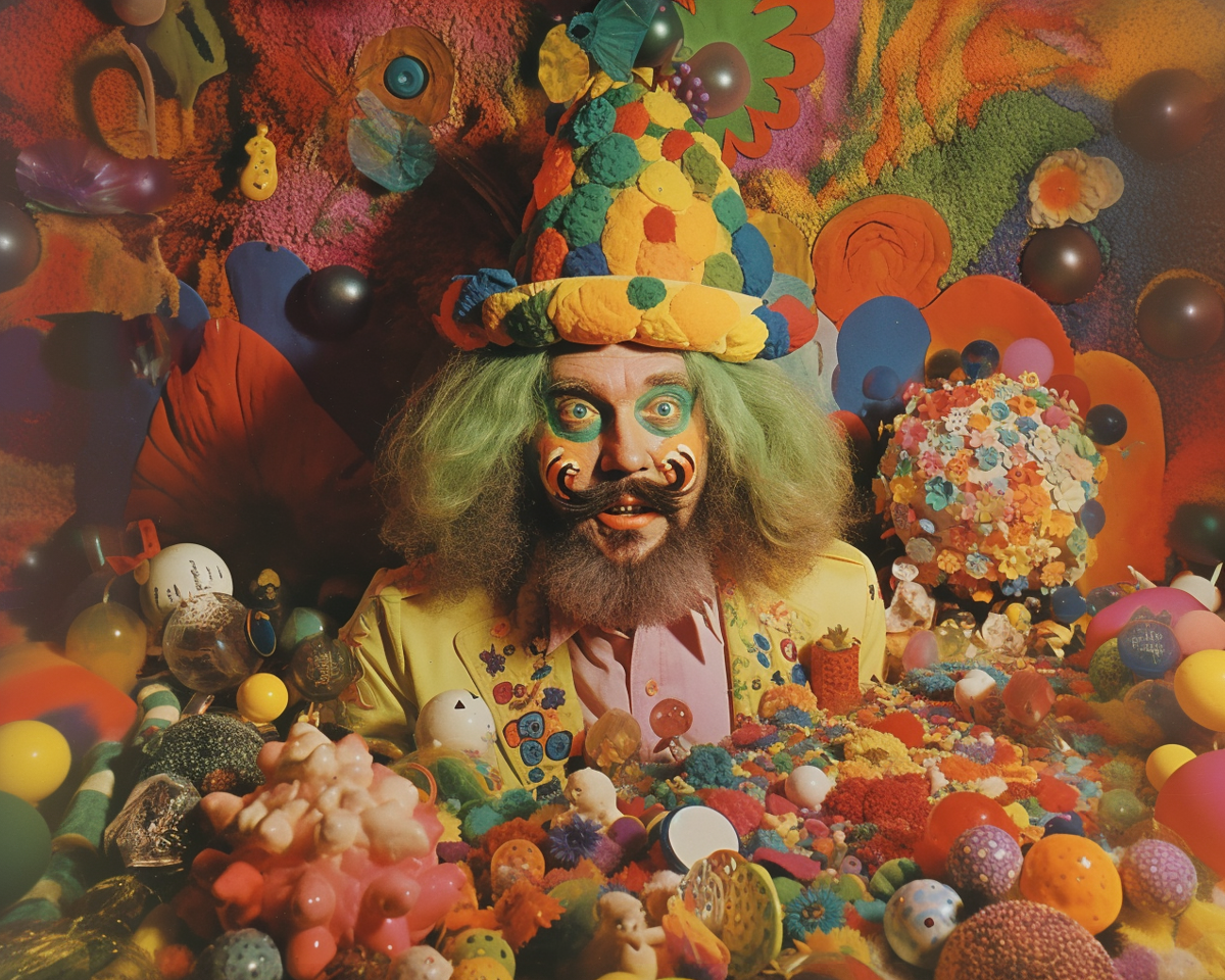 Dr. Rainbow print
