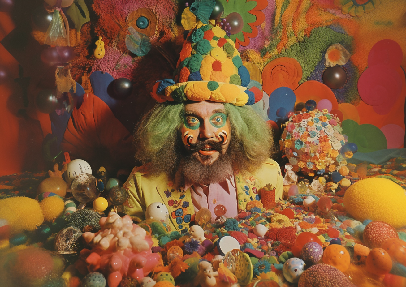 Dr. Rainbow print