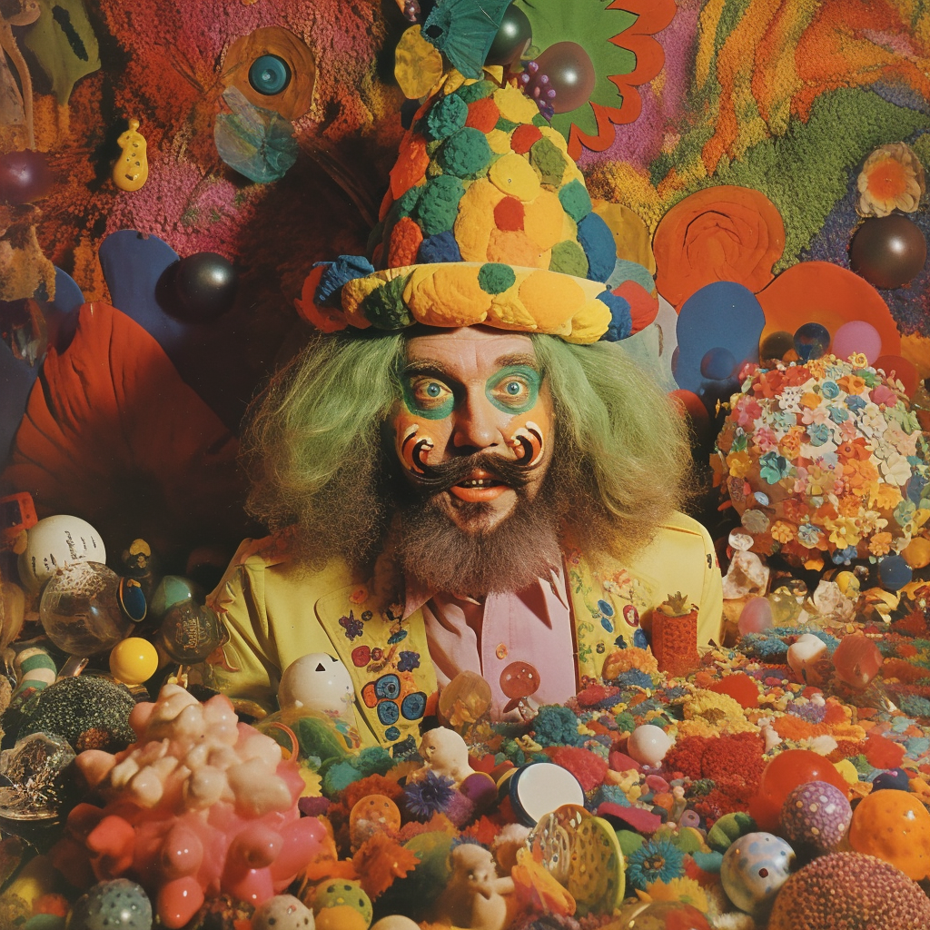Dr. Rainbow print
