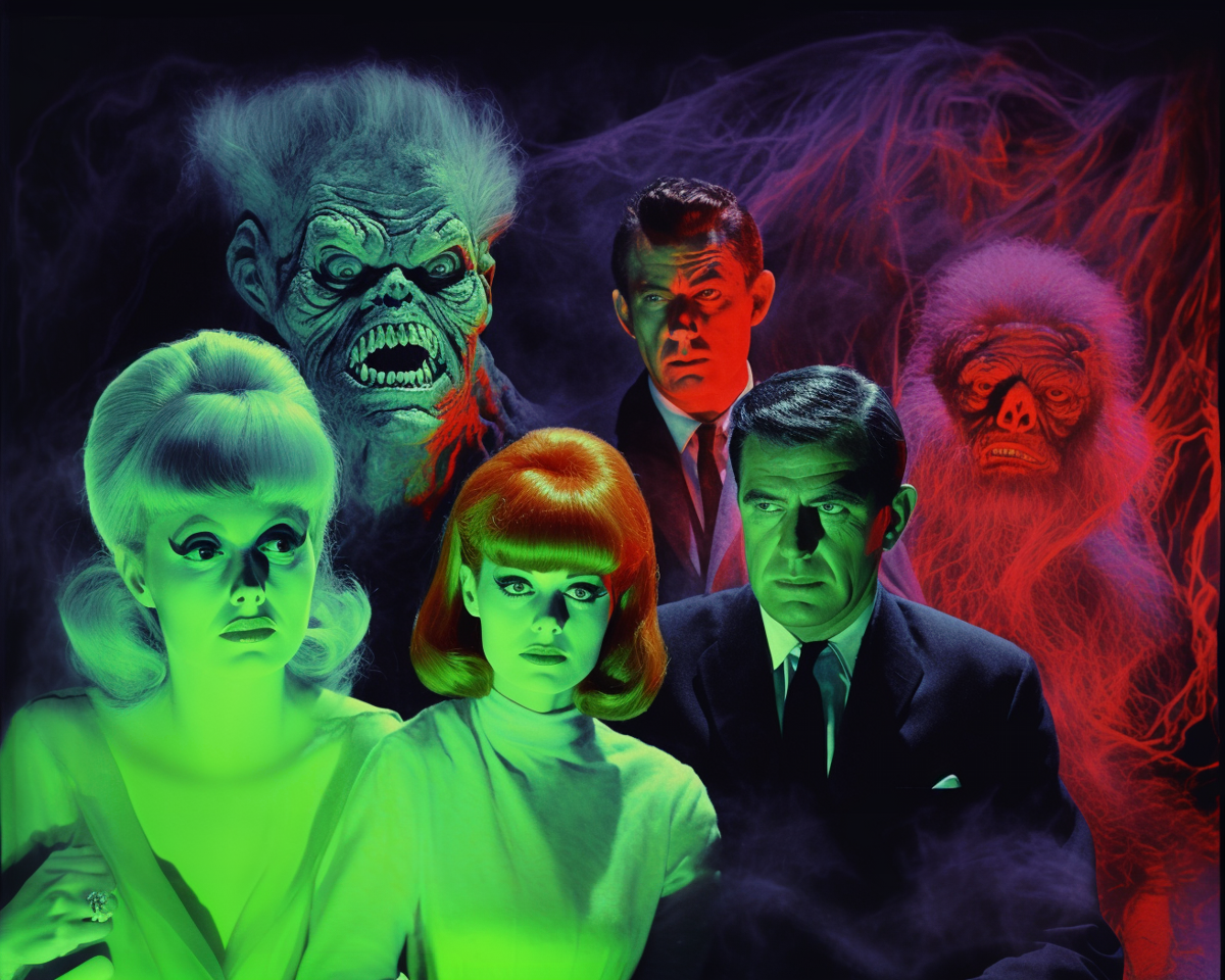 Dark crew print