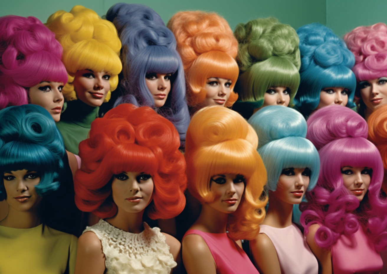 All the hair colors print