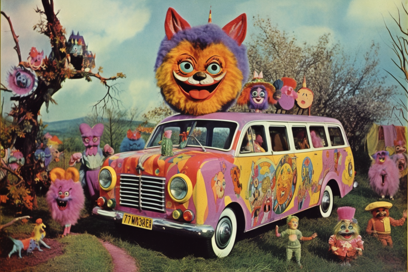 Cat Mobile print