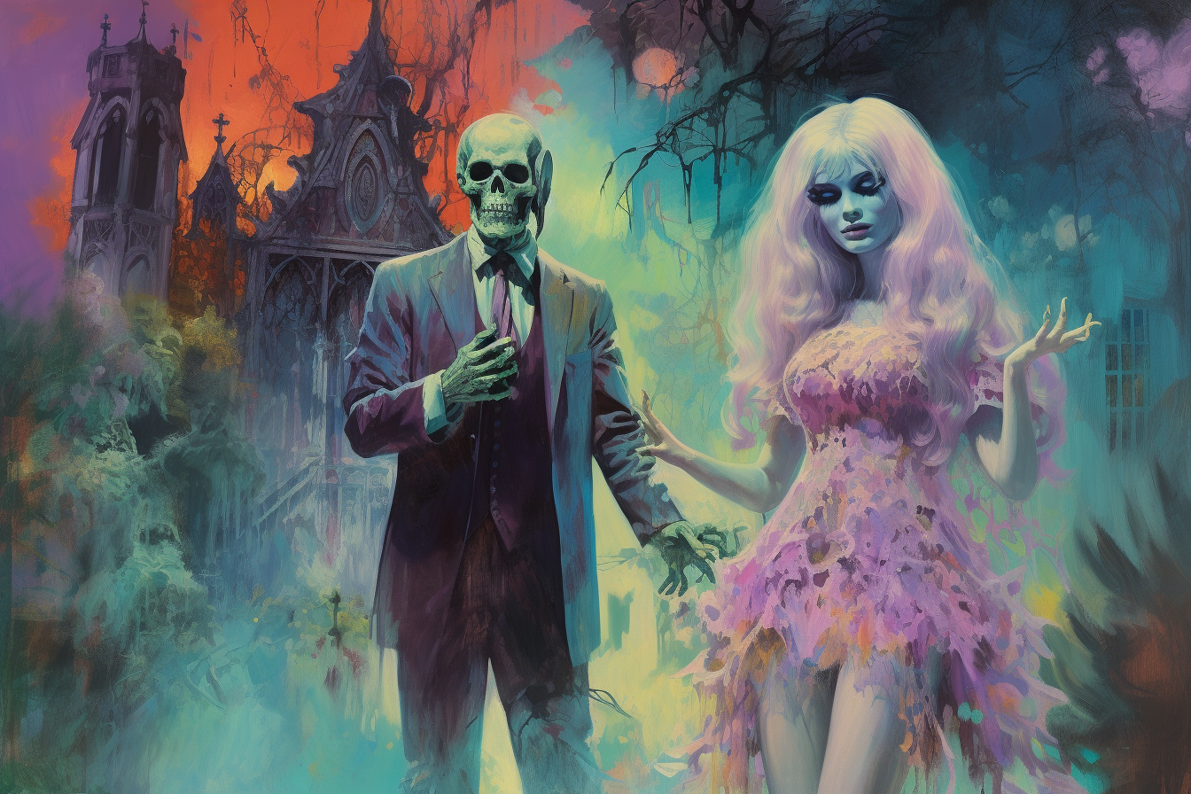Dark date night print
